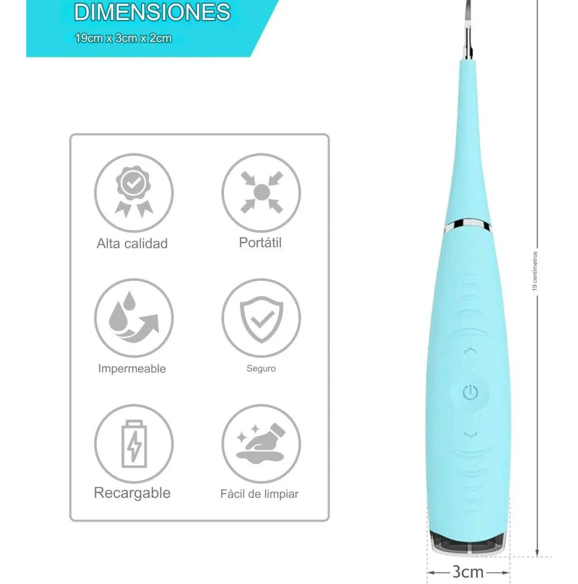 CEPILLO DENTAL REMOVEDOR DE SARRO