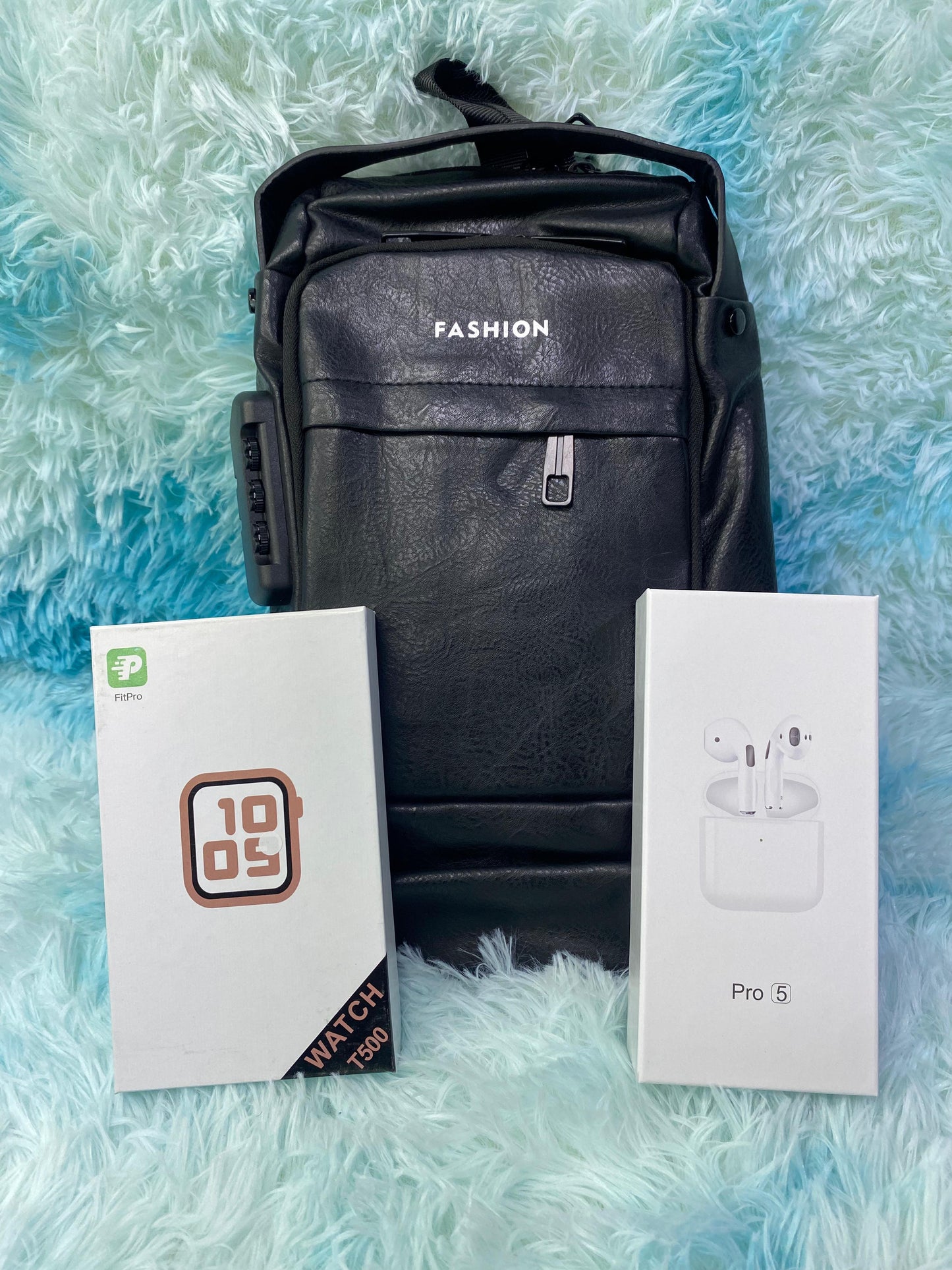 BOLSO ANTIROBO + RELOJ T500 + PRO 5 MINI